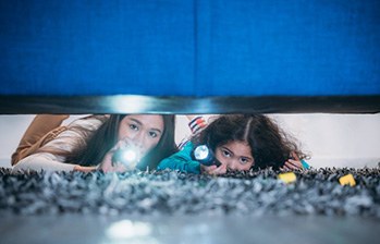 Patient and daughter looking for lost Spark aligner