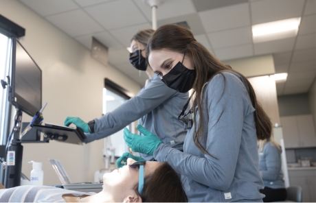Aerial view of a city