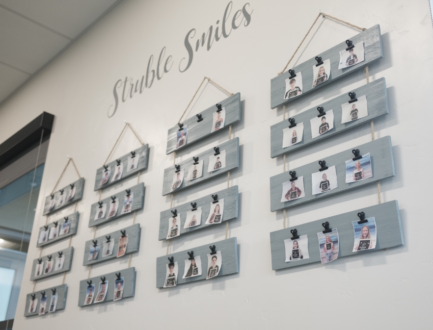 Person leaving a five-star review on their phone