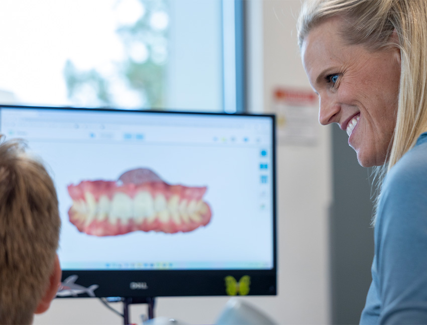 Outside view of Struble Orthodontics office in Bend